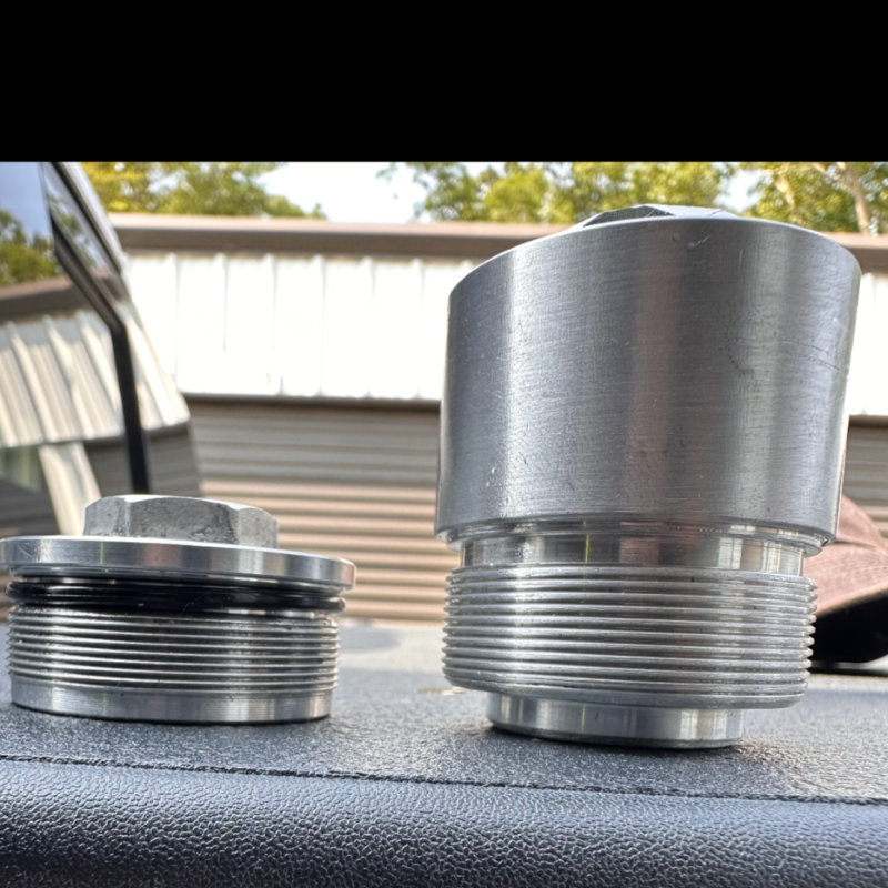 46mm Fork tube extension + 1'' Lawless Garage