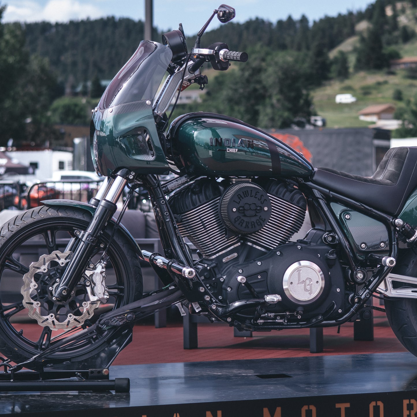 LG Front Radial Mount Brake Caliper Bracket