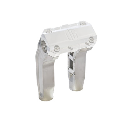Harley-Davidson 6.5 Pull Back Riser Legs Aluminum Finish