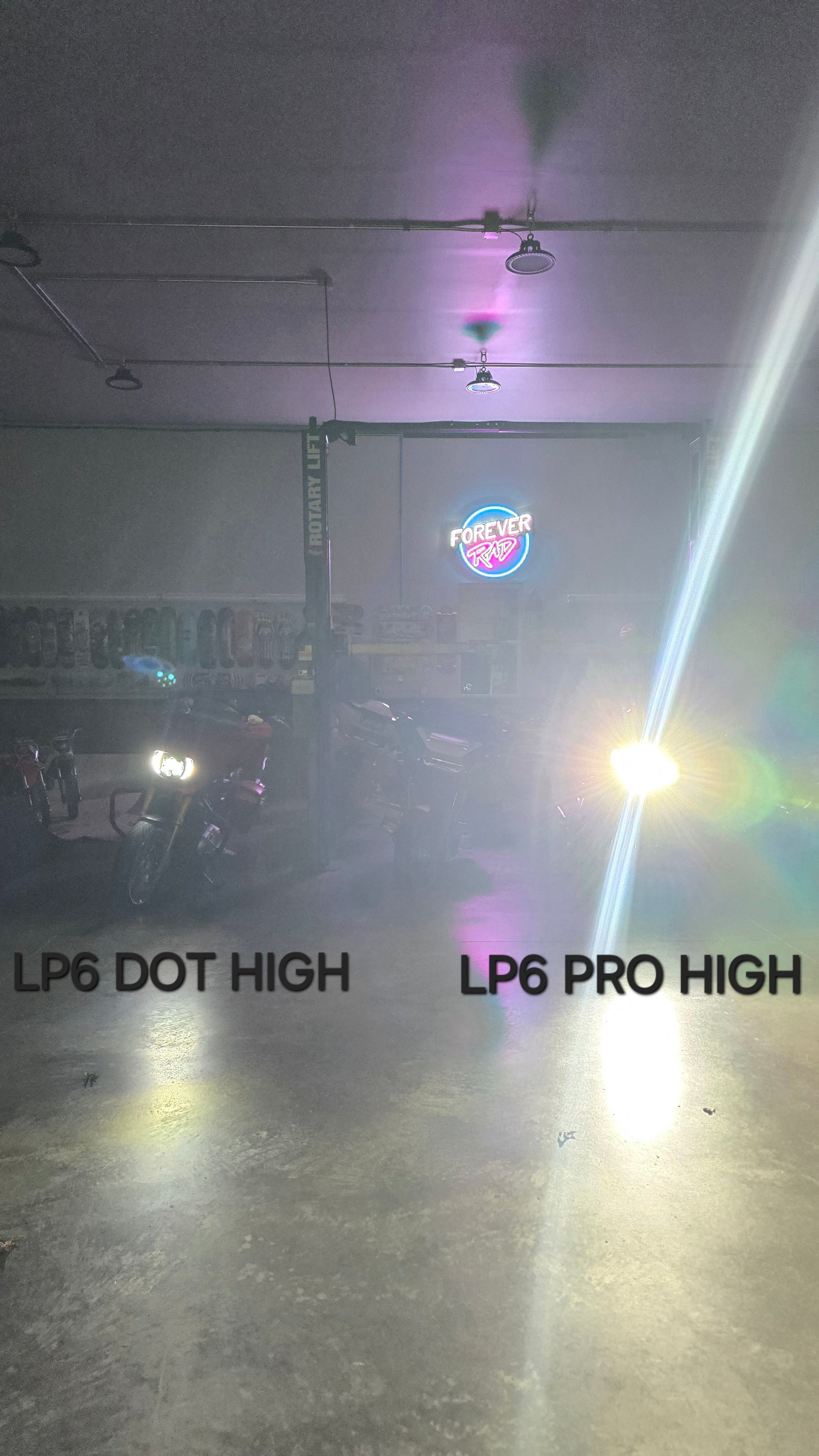 Forever Rad Baja Designs DOT LP6 Headlight Kit Indian Challenger & Pursuit