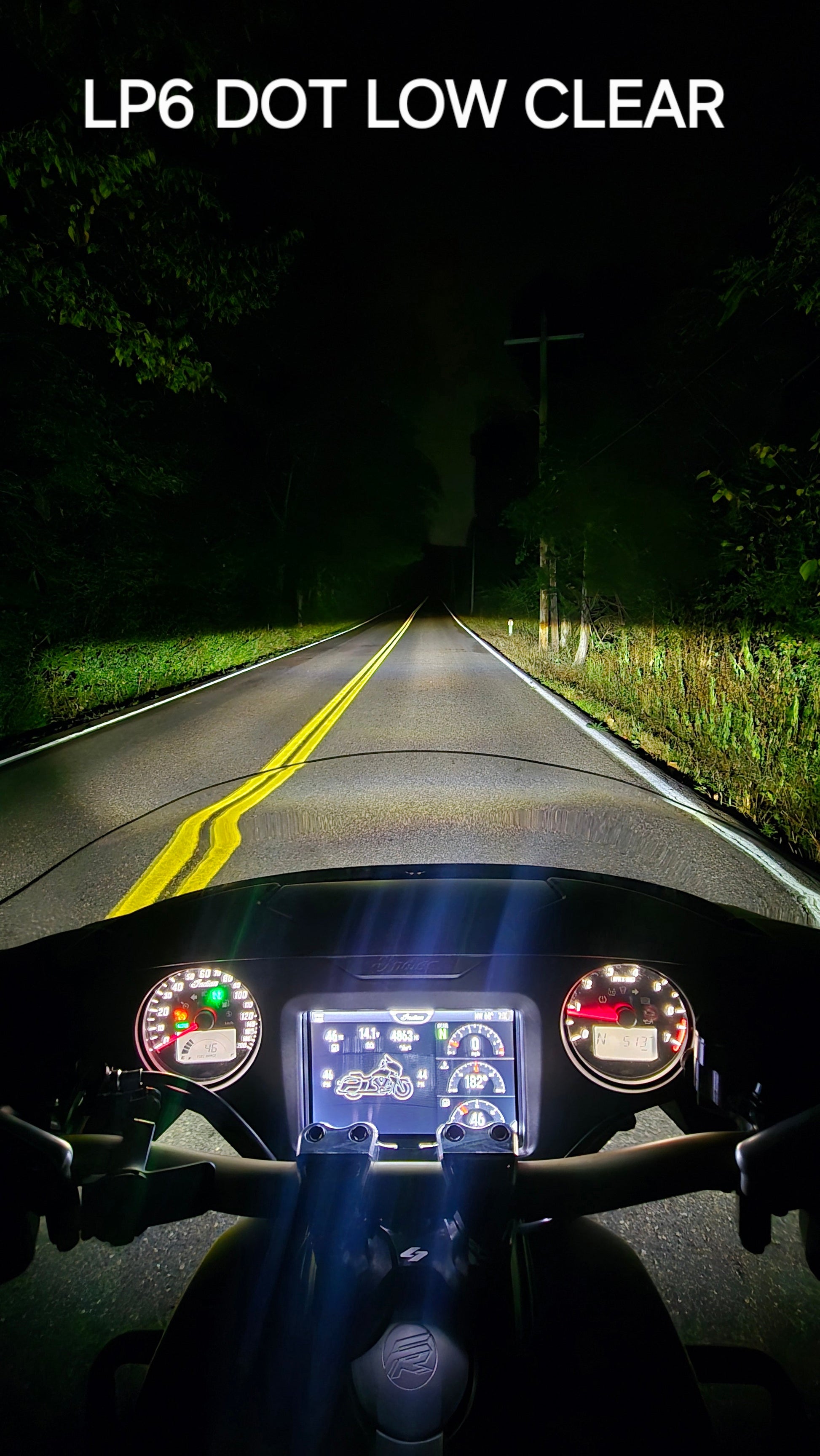 Forever Rad 2025+ Baja Designs Power Plus Indian Chieftain & Roadmaster DOT LP6 Kit