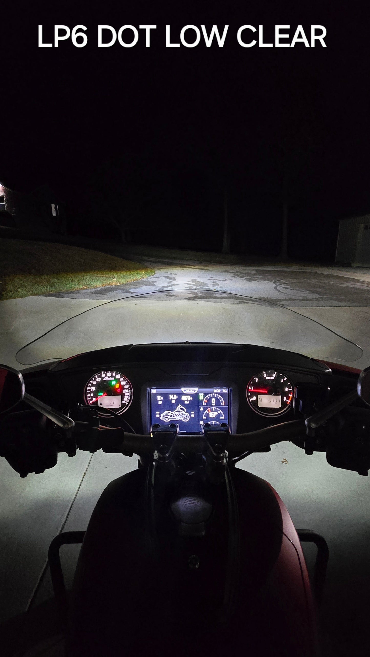 Forever Rad Baja Designs DOT LP6 Headlight Kit Indian Challenger & Pursuit