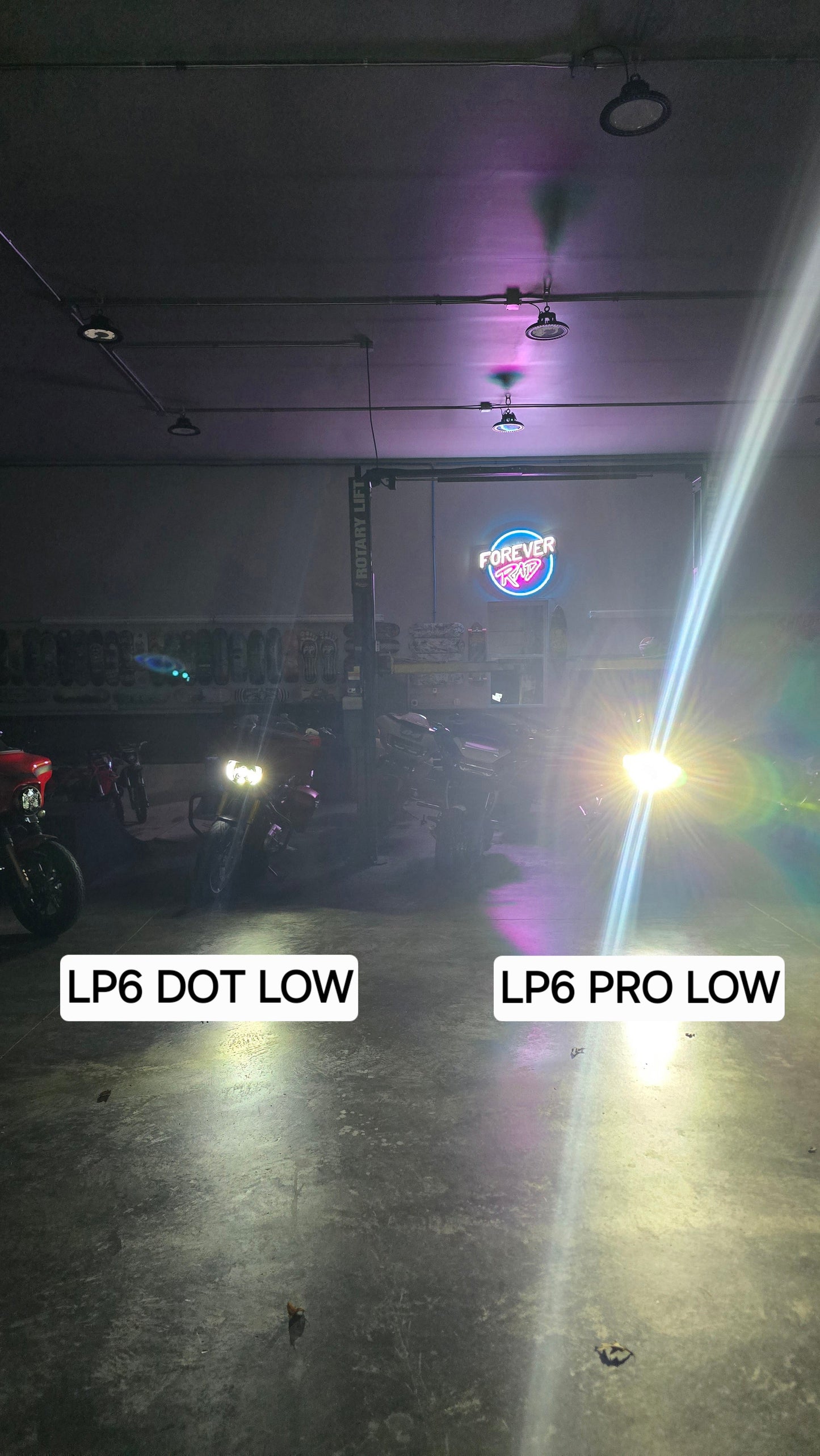 Forever Rad Baja Designs DOT LP6 Headlight Kit Indian Challenger & Pursuit