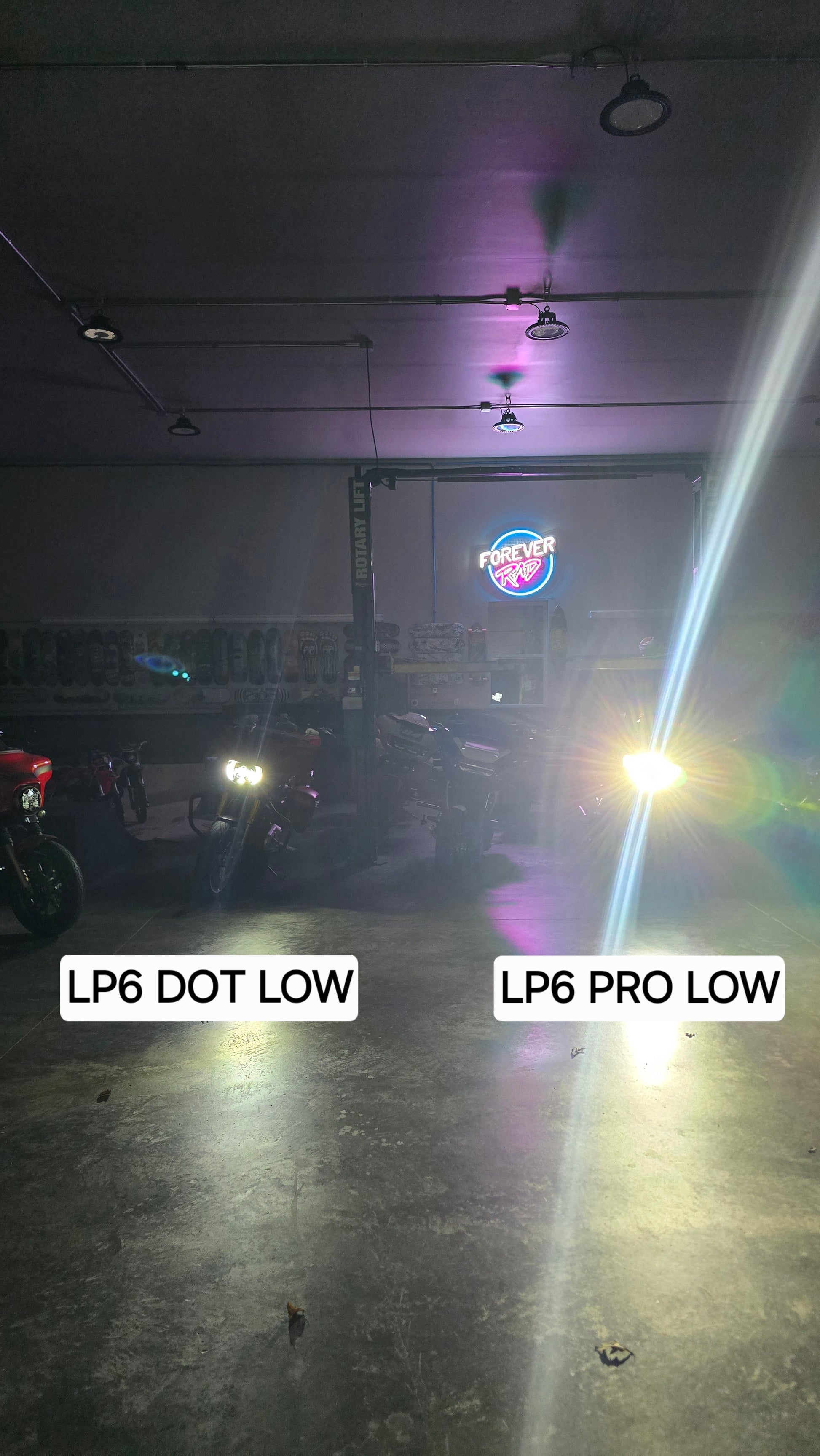 Forever Rad Baja Designs DOT LP6 Headlight Kit Indian Challenger & Pursuit