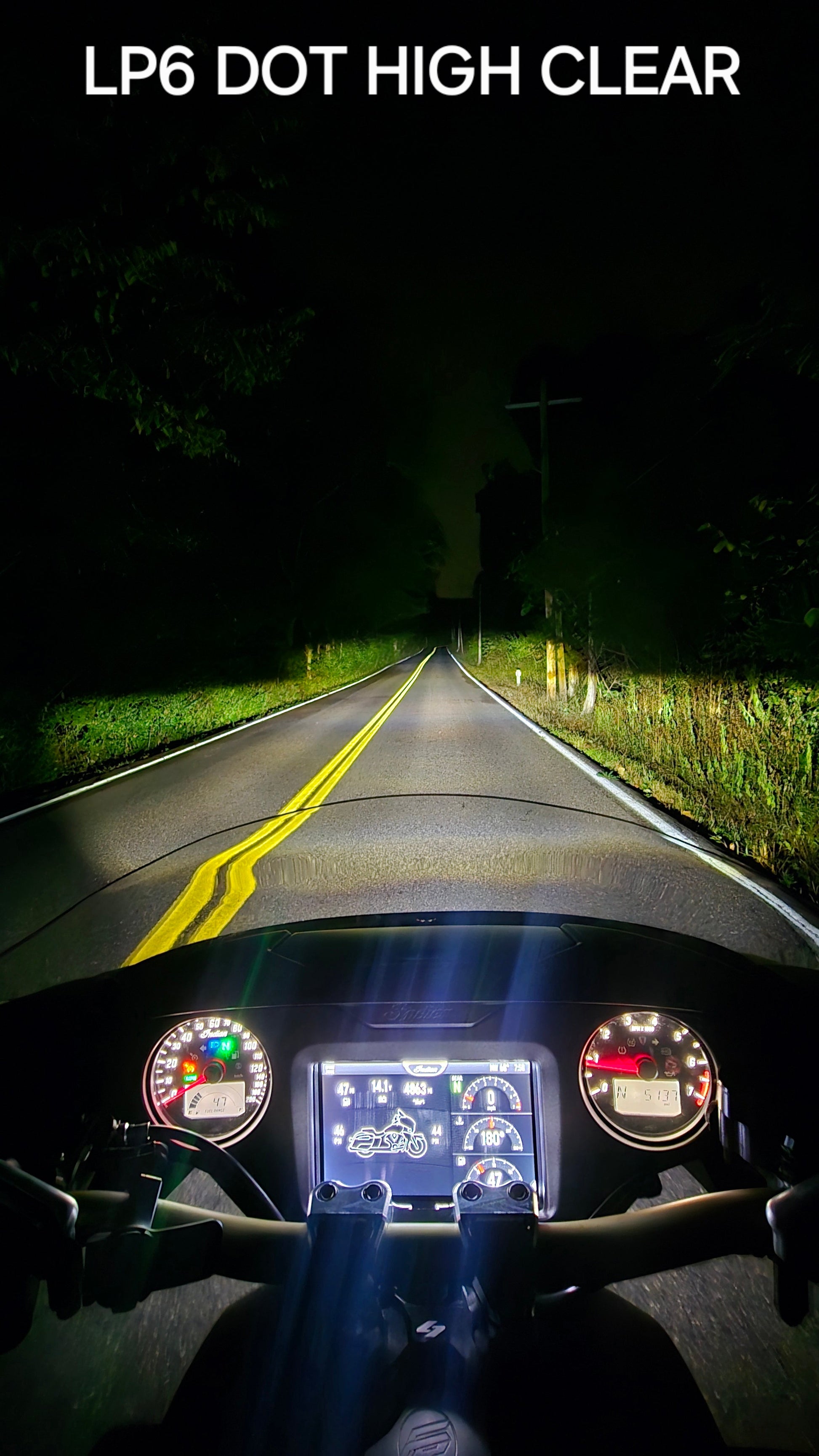 Forever Rad 19-25 Baja Designs Thunderstroke Indian Chieftain & Darkhorse Roadmaster DOT LP6 Kit