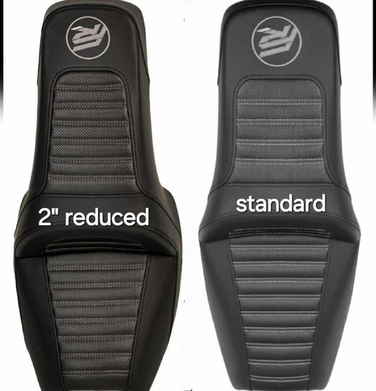 Saddlemen Forever Rad Pro Series slim seat (2"Reduced reach) For PowerPlus models. Indian Challenger, Pursuit PP Chieftain,PP roadmaster.