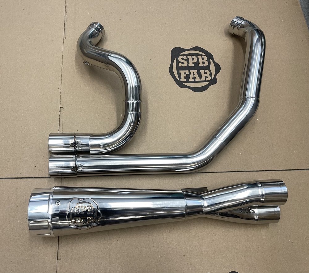 2 into 1 exhaust for INDIAN CHIEF 2022+